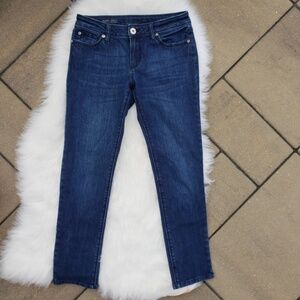 DL1961 Angel Mid-Rise Skinny Ankle Jean's Blue 28